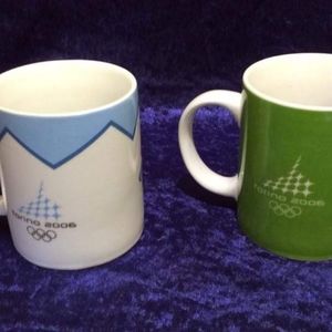Torino 2006 Winter Olympics 2 mugs